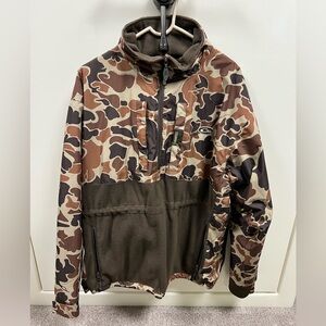 Drake MST 1/2 zip Old School Camo